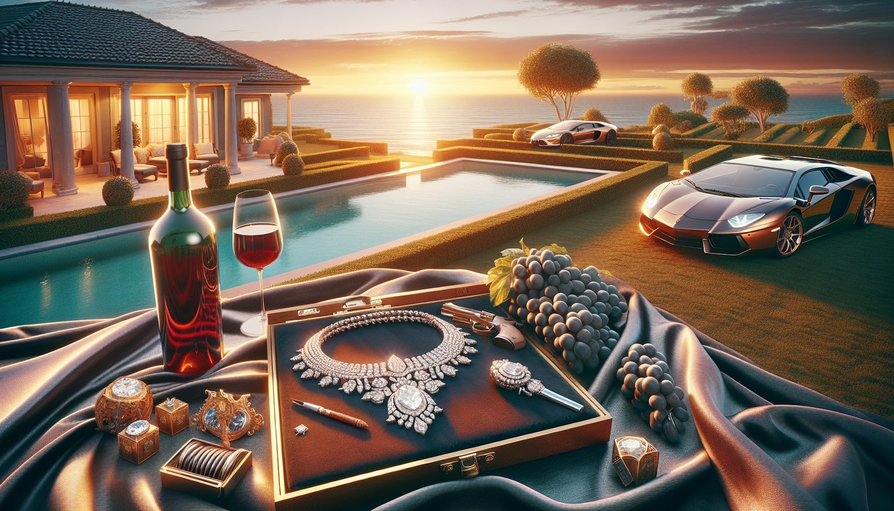 attirance en vers le luxe