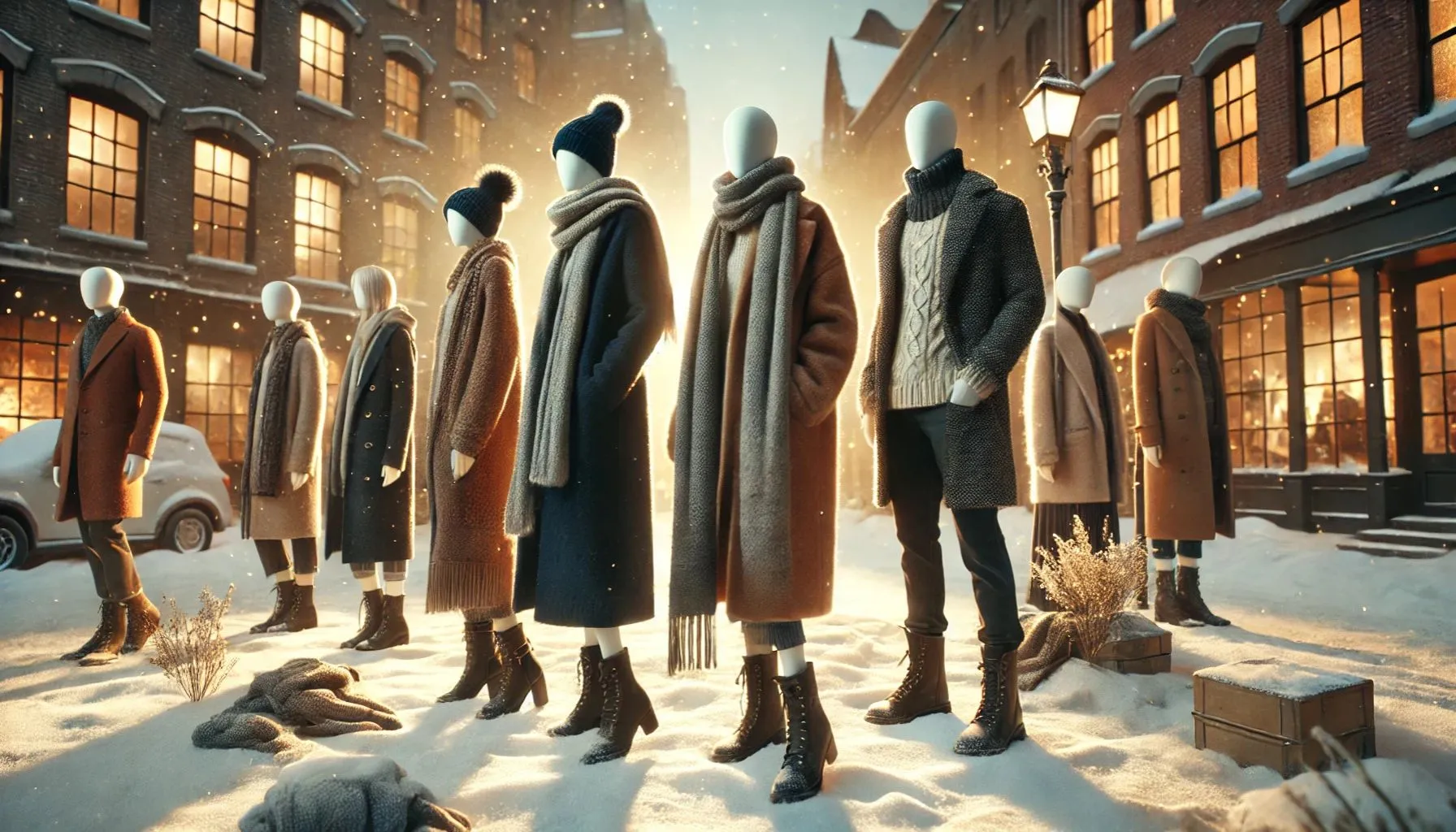 vêtements pour l'hiver