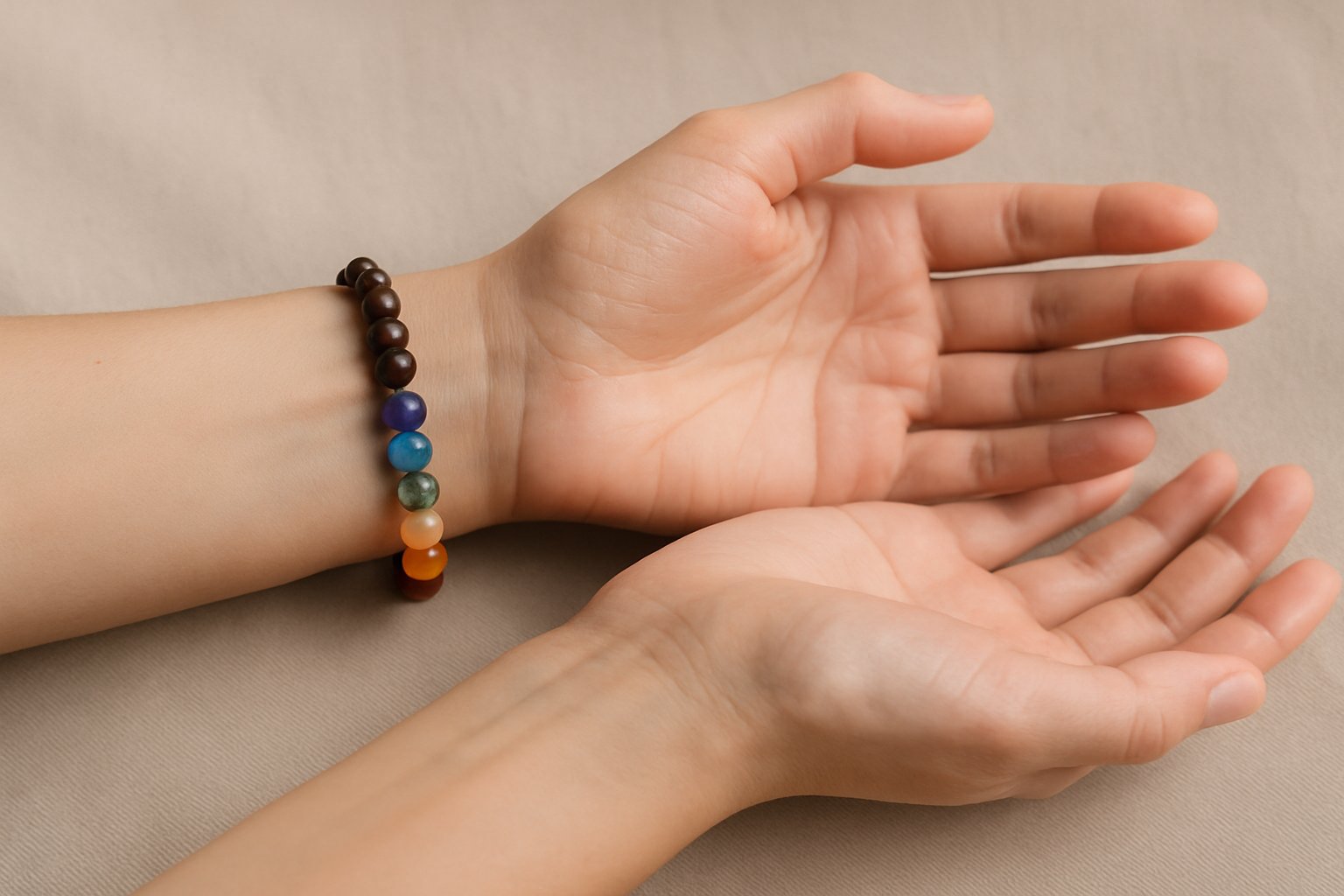 Bracelet 7 chakras : quel poignet choisir pour le porter ?