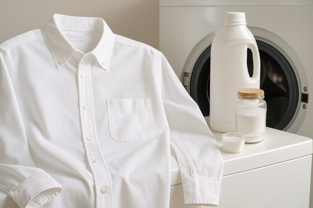 Comment blanchir une chemise blanche efficacement et sans l’abîmer&nbsp;?