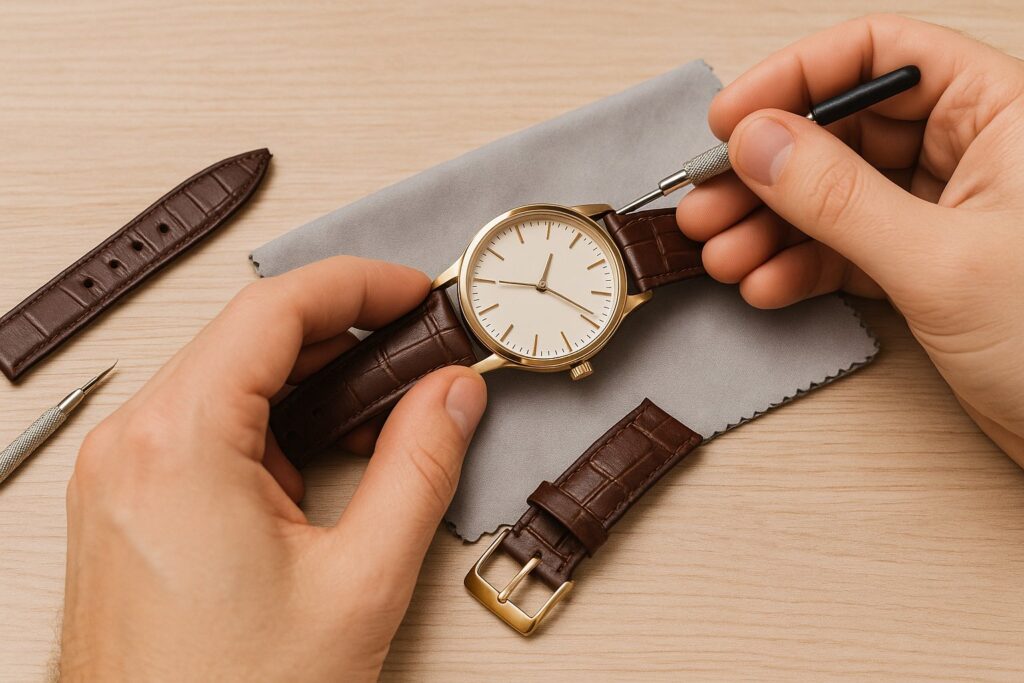 Comment changer un bracelet de montre facilement chez soi ?