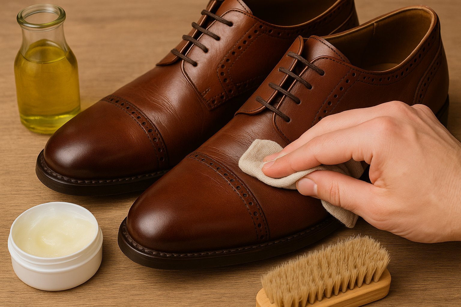 Comment cirer des chaussures sans cirage ?