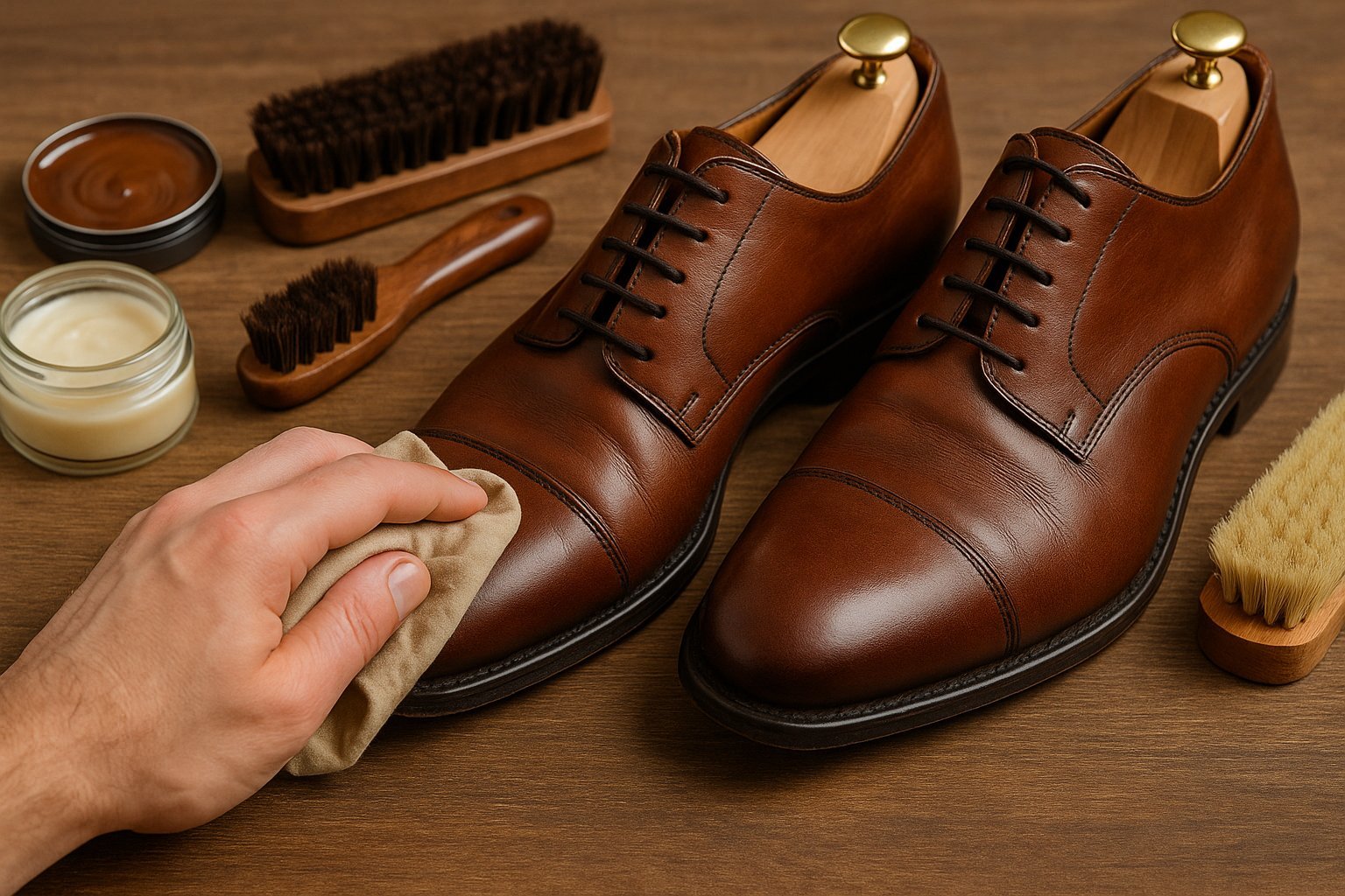 Comment entretenir des chaussures en cuir ?