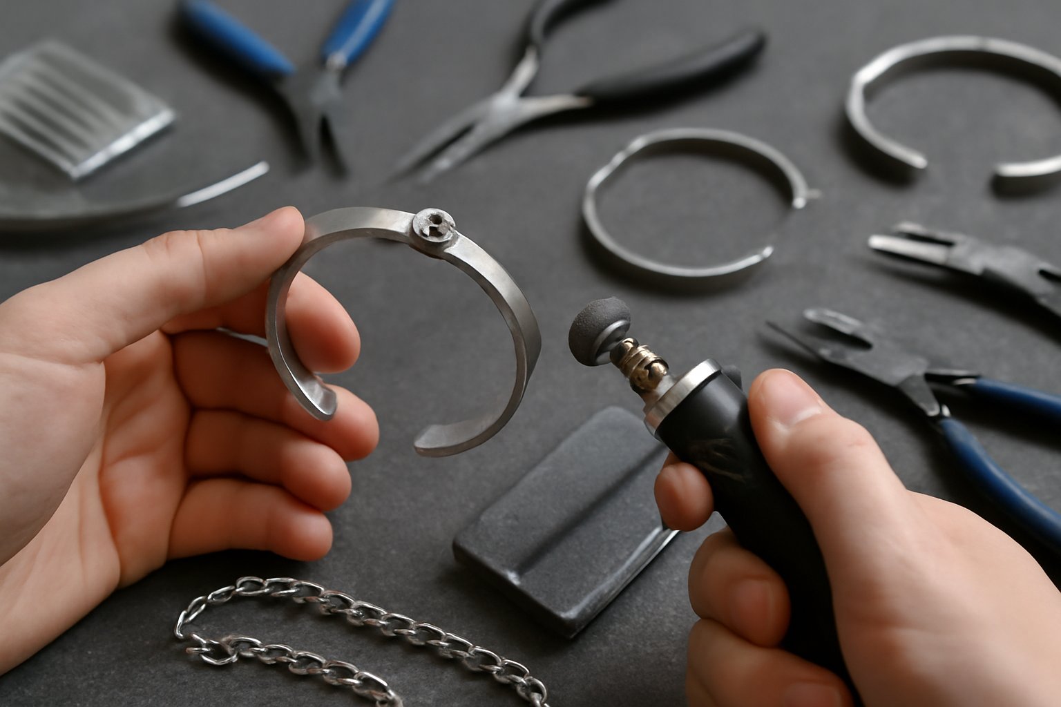Comment fabriquer des bijoux en acier inoxydable ?