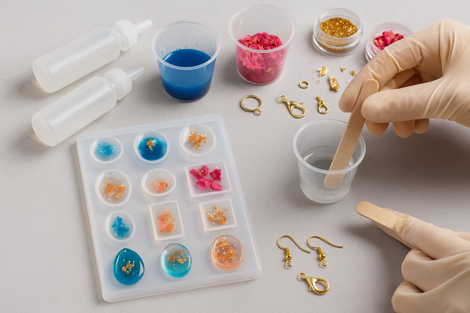 Comment faire des bijoux en résine ?