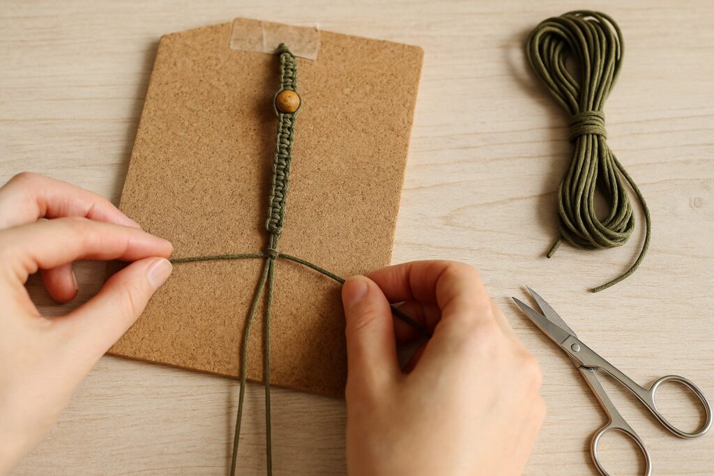 Comment faire un bracelet en macramé soi-même ?