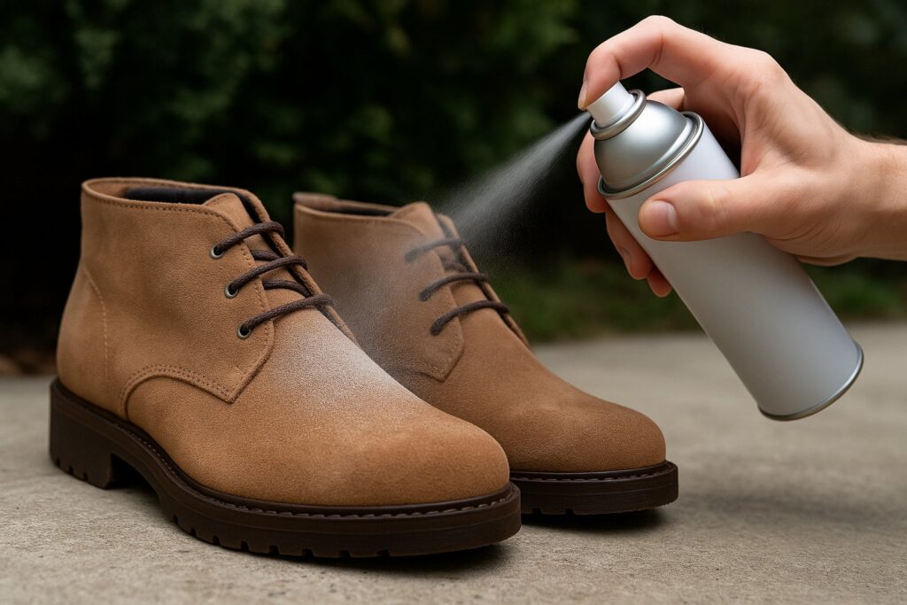 Comment imperméabiliser des chaussures en daim ?