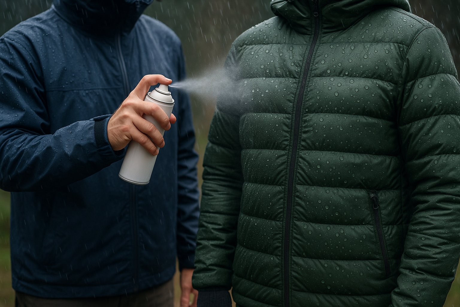 Comment imperméabiliser une doudoune pour la protéger efficacement de la pluie ?