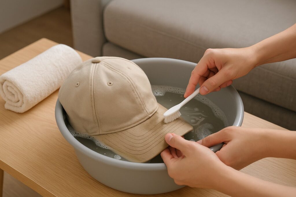 Comment laver une casquette sans l’abîmer ?