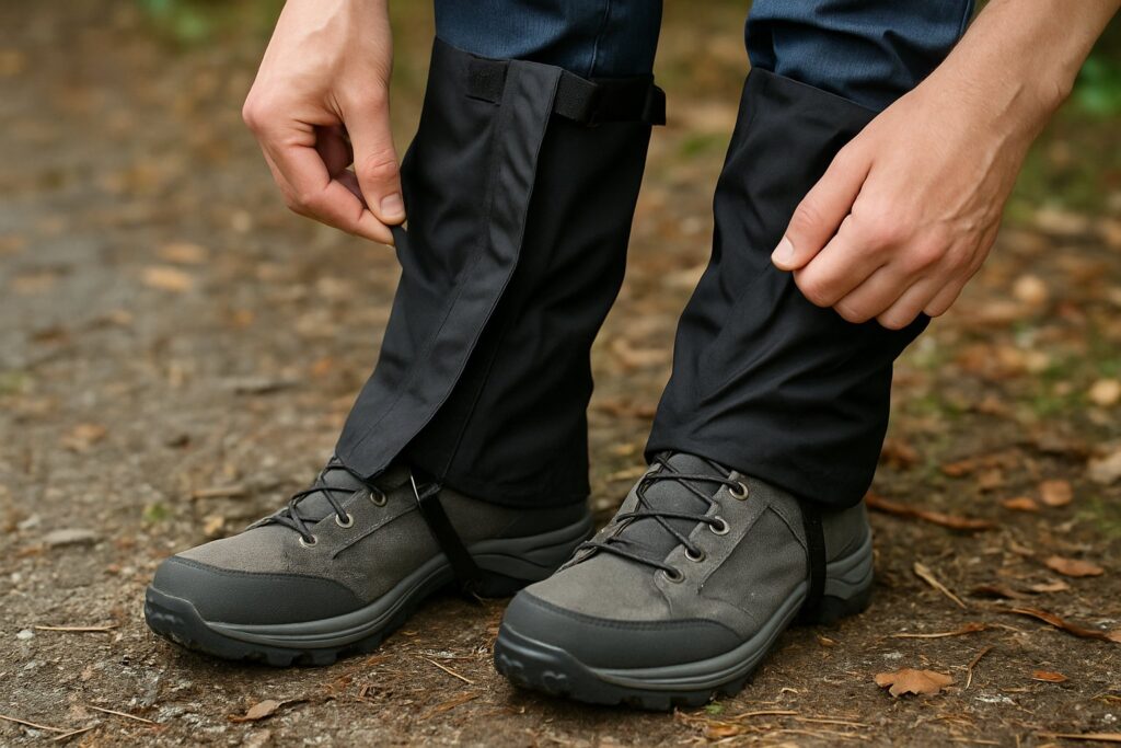 Comment mettre des guêtres sur des chaussures ?