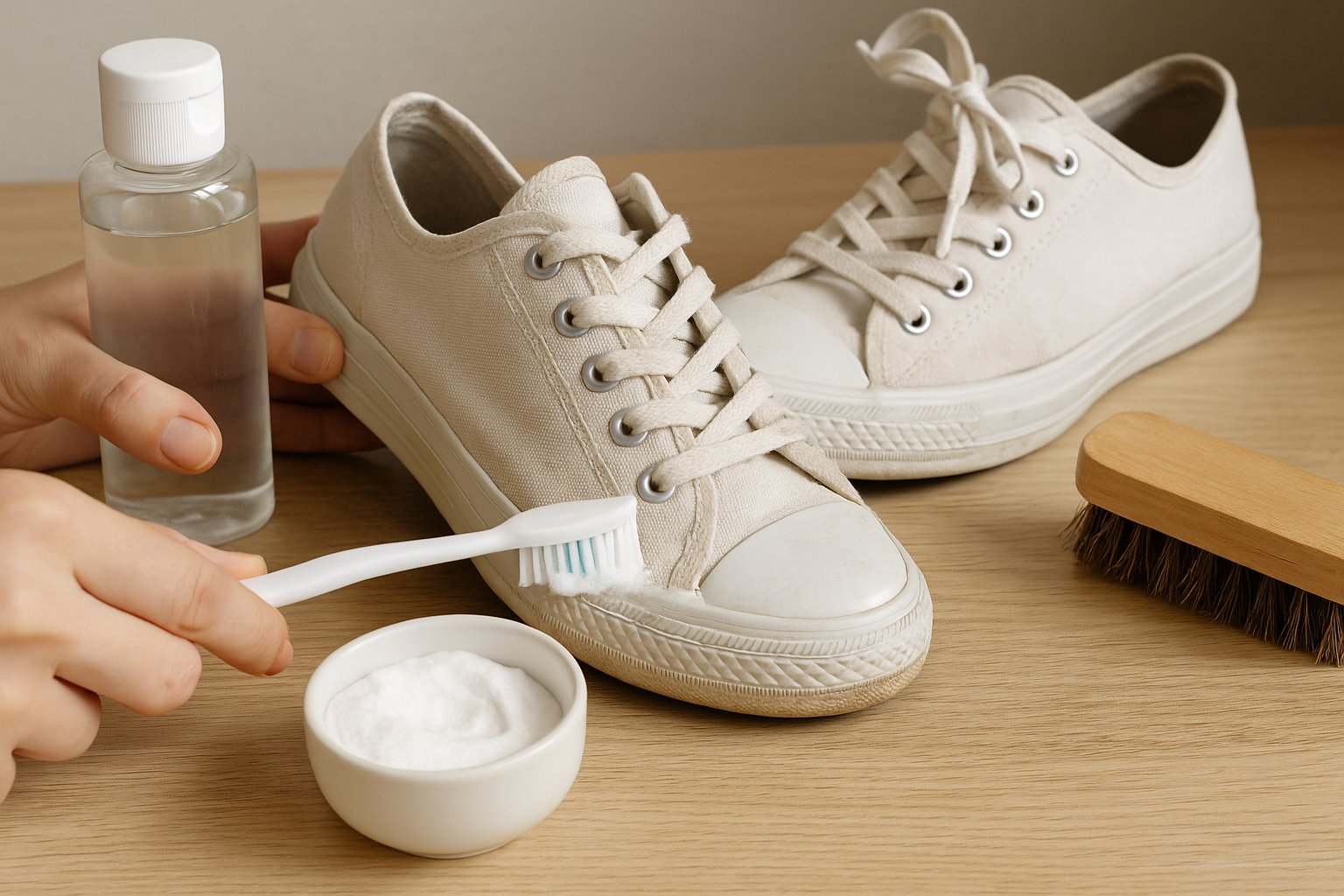 Comment nettoyer des chaussures blanches&nbsp;?