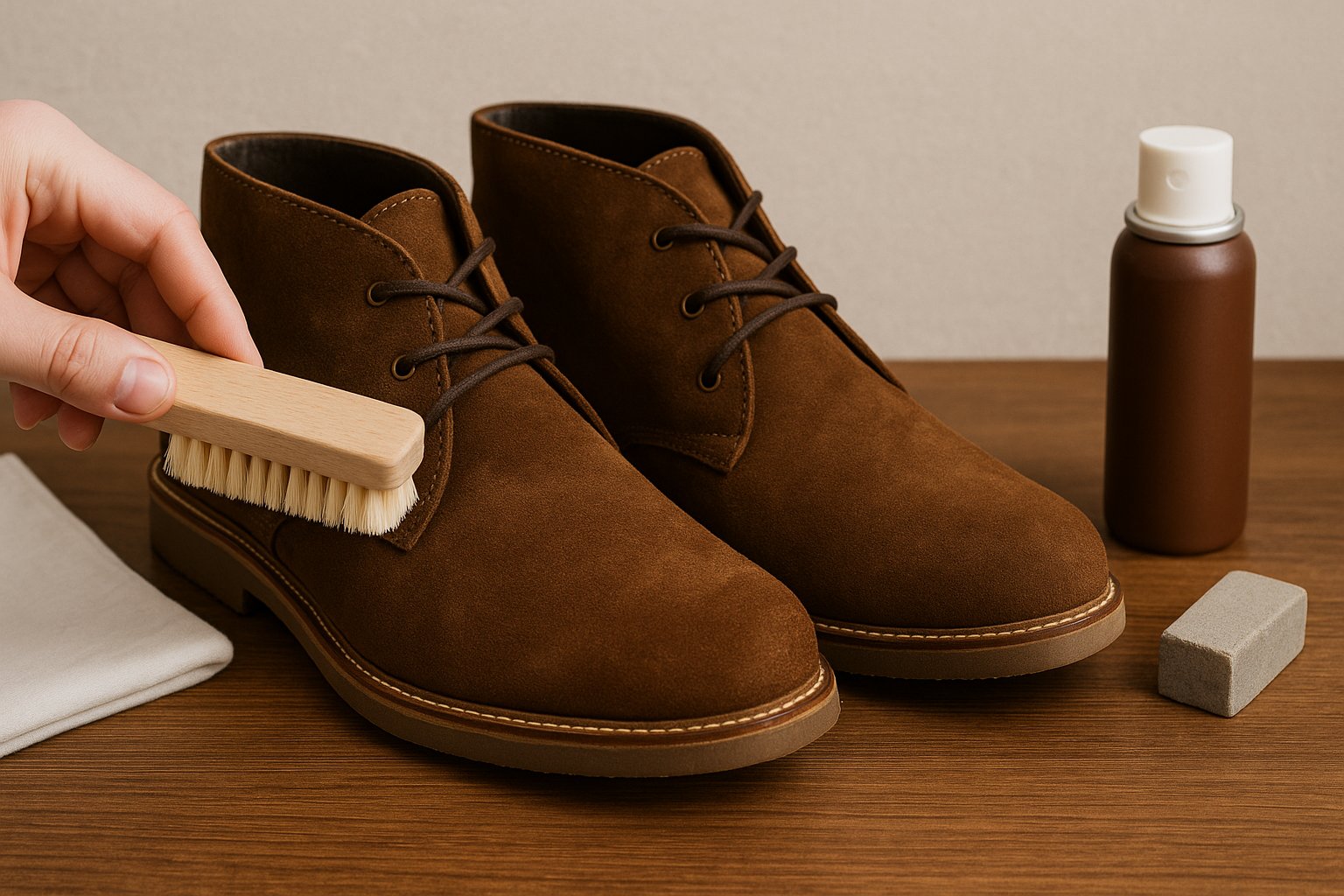 Comment nettoyer des chaussures en nubuck ?