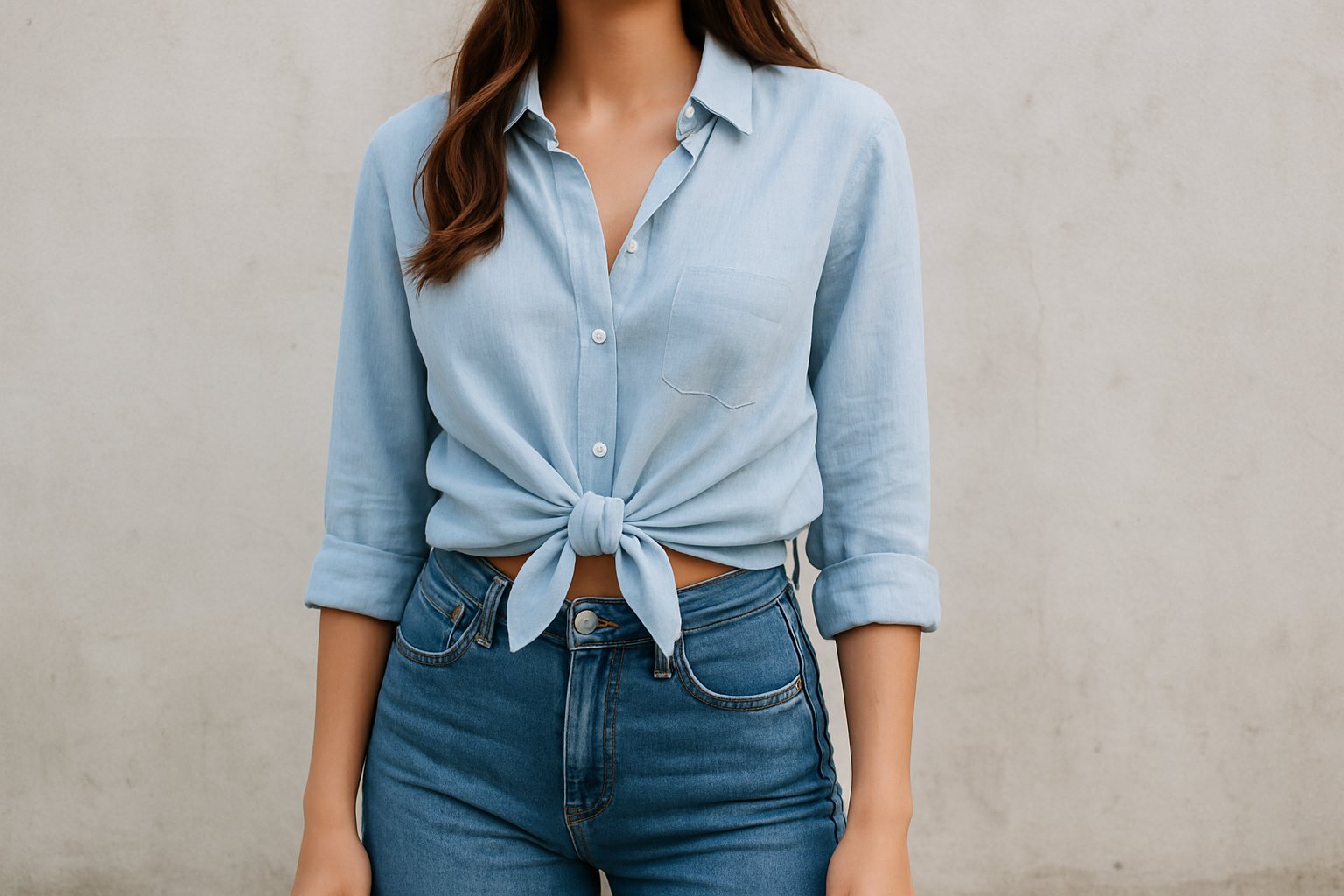 Comment nouer une chemise de manière élégante et stylée&nbsp;?