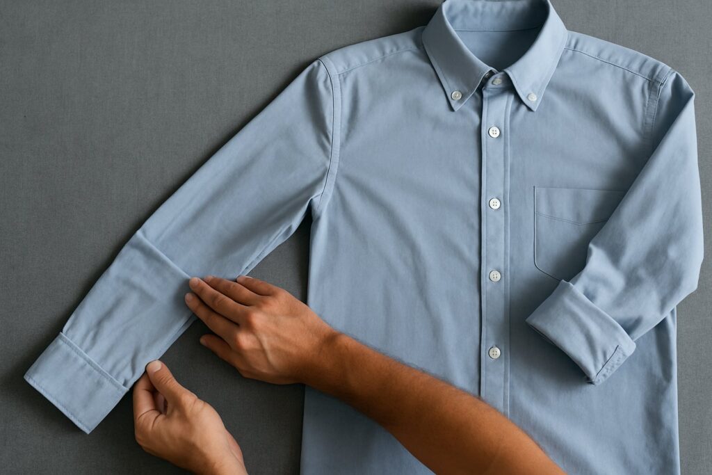 Comment plier les manches d'une chemise correctement&nbsp;?