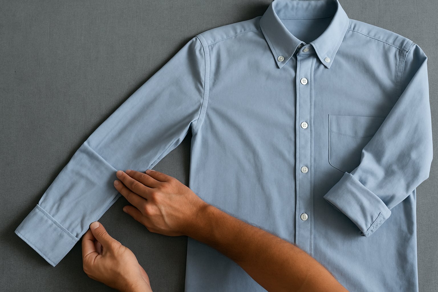 Comment plier les manches d'une chemise correctement&nbsp;?