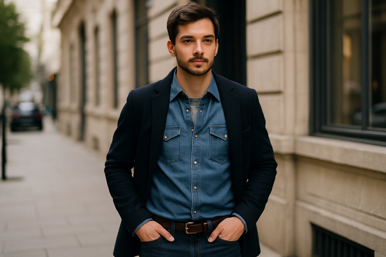 Comment porter une chemise en jean homme avec style&nbsp;?
