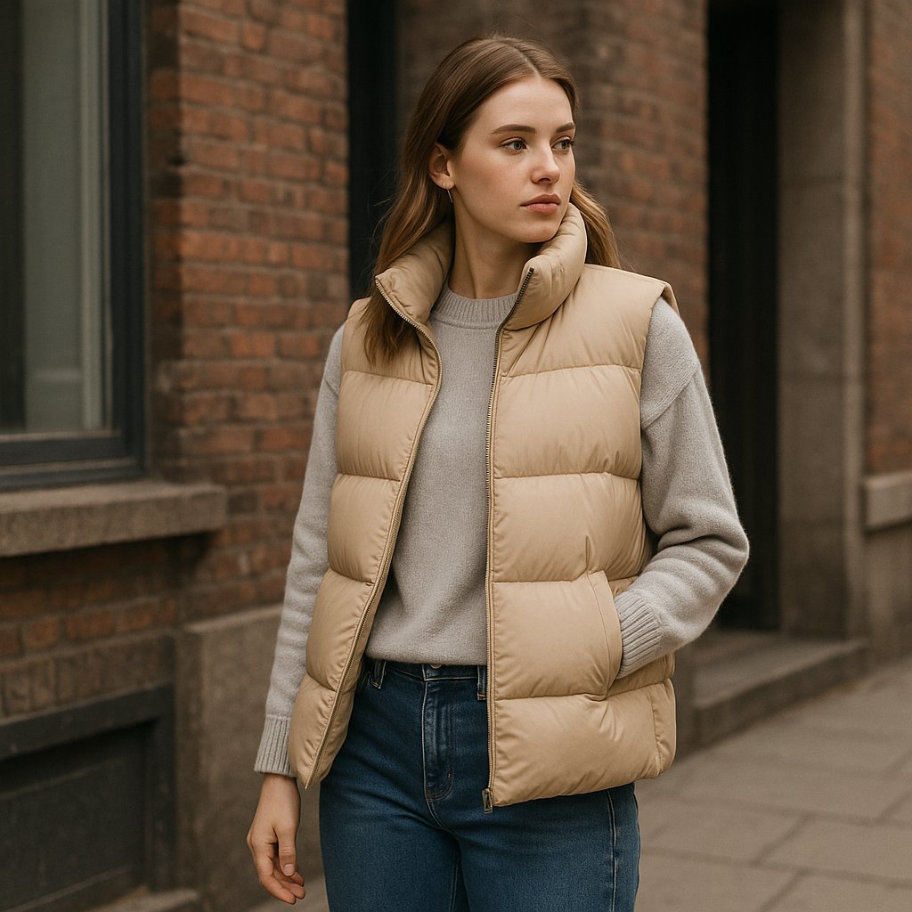 Comment porter une doudoune sans manche avec style&nbsp;?