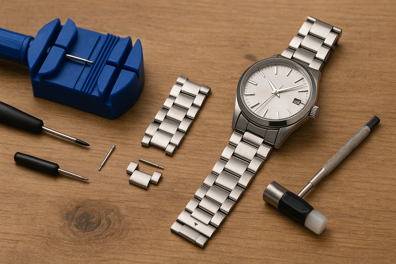 Comment raccourcir un bracelet de montre facilement et sans risque ?