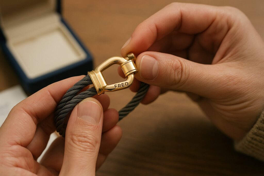 Comment reconnaître un vrai bracelet FRED ?