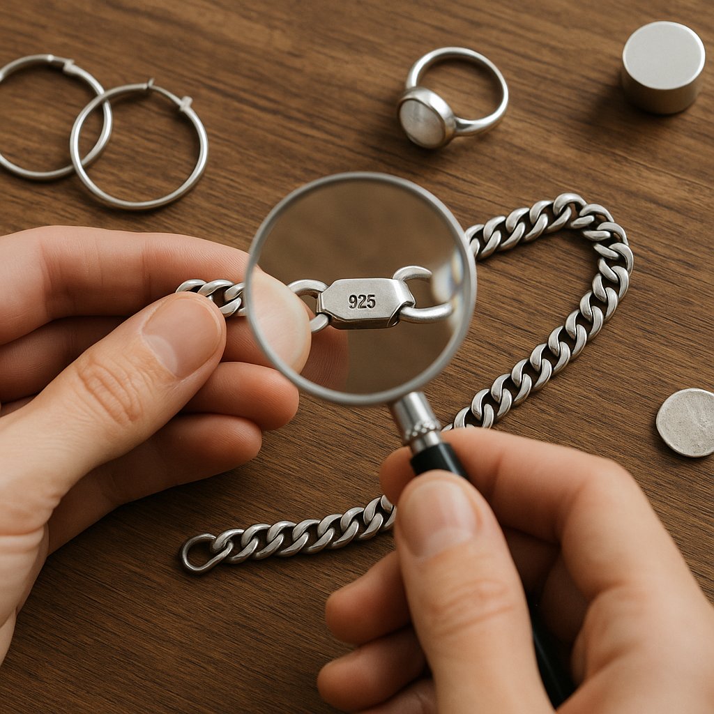 Comment savoir si un bijou est en argent véritable ?