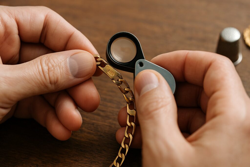 Comment savoir si un bracelet est en or ?