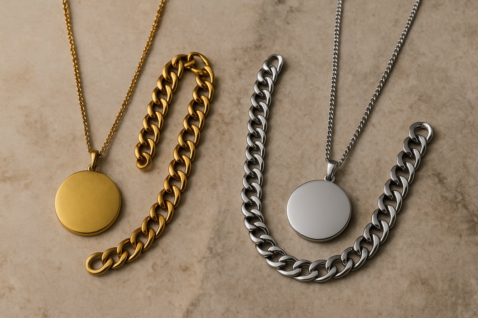 Laiton ou acier inoxydable : quel métal choisir pour vos bijoux ?