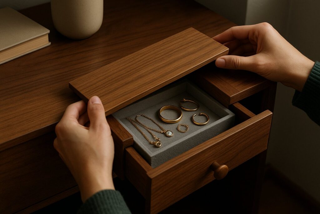 Où cacher ses bijoux pour les protéger efficacement ?