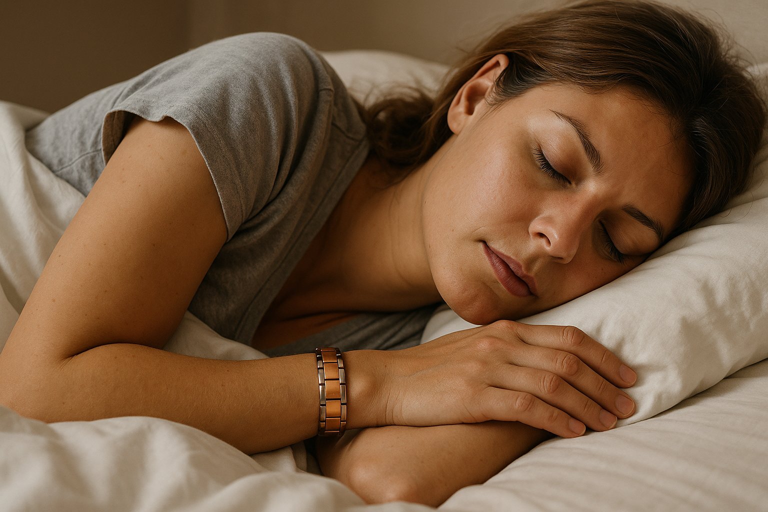 Peut-on dormir avec un bracelet magnétique ?