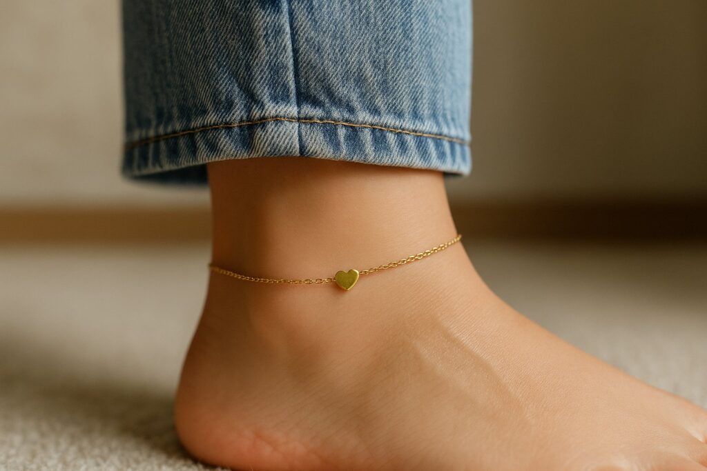 Que signifie un bracelet à la cheville ?