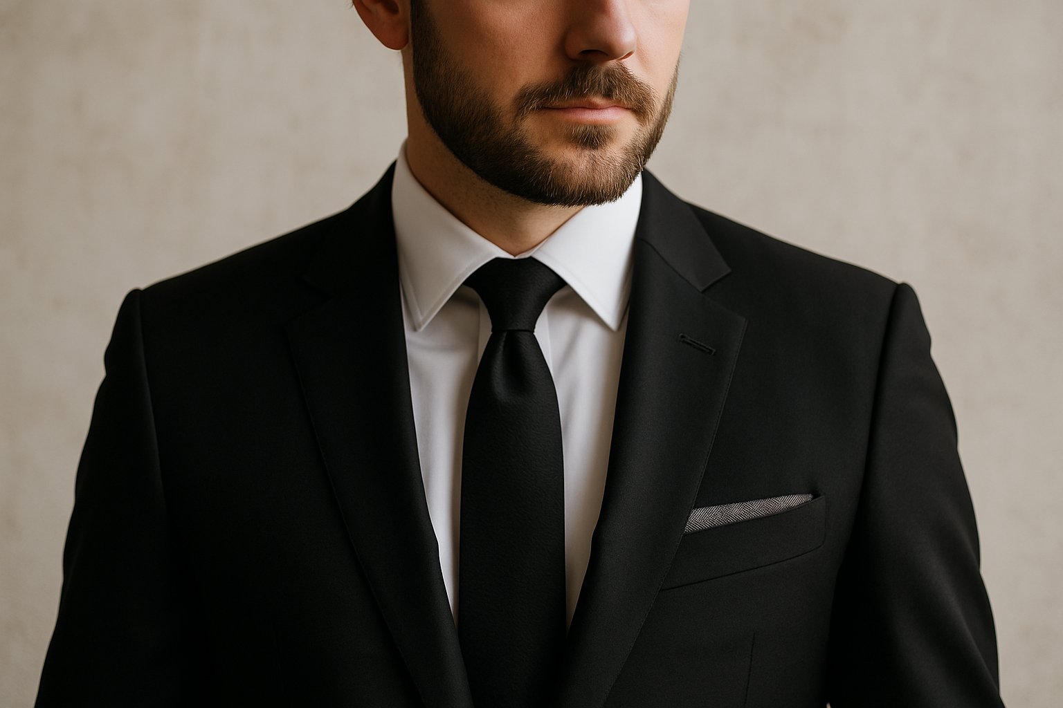 Quelle cravate porter avec un costume noir&nbsp;?