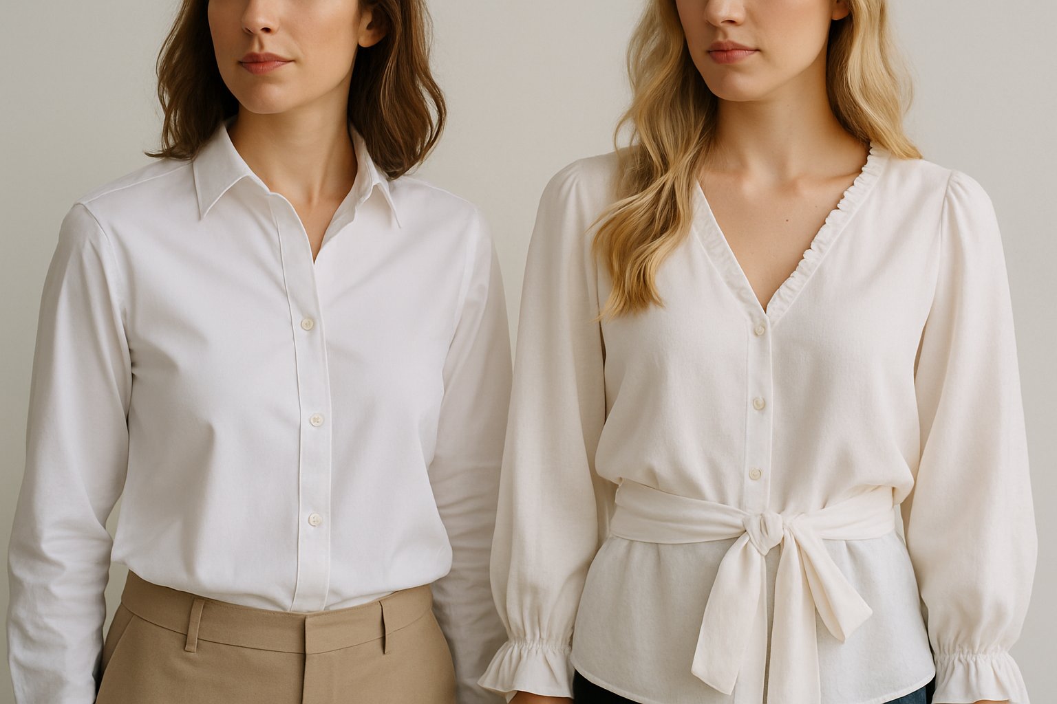 Quelle est la différence entre une chemise et un chemisier ?