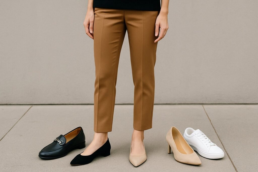 Quelles chaussures porter avec un pantalon cigarette ?