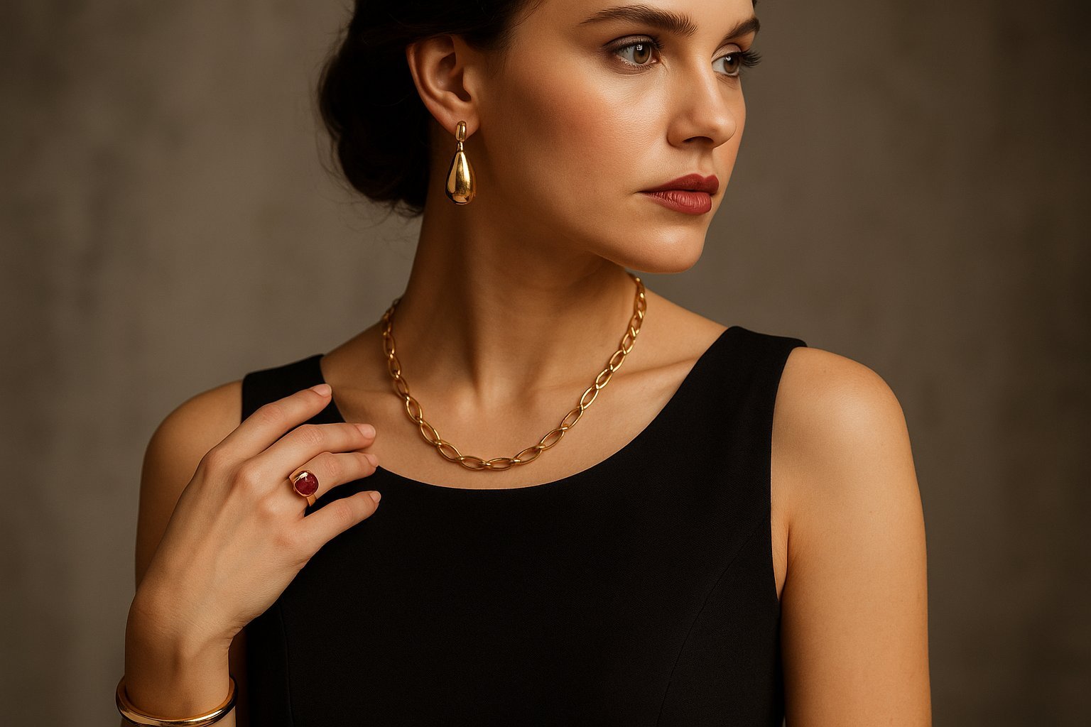 Quels bijoux porter avec une robe noire ?