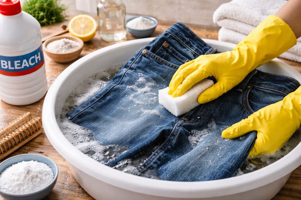 Comment plier des jeans pour gagner de la place ?