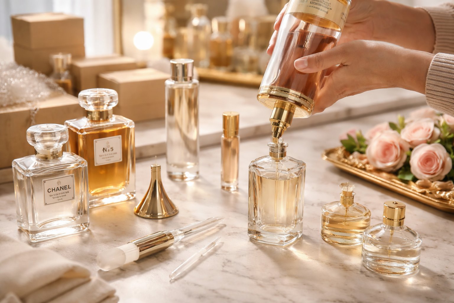 Où jeter les bouteilles de parfum correctement